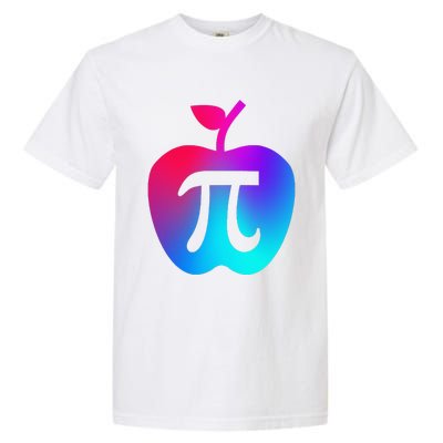 Happy Pi Day Cute Apple Pie 3.14 Funny Science Math Teacher Garment-Dyed Heavyweight T-Shirt