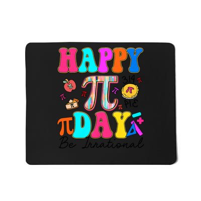 Happy Pi Day Funny Math Coach Teacher Pi Day Mousepad