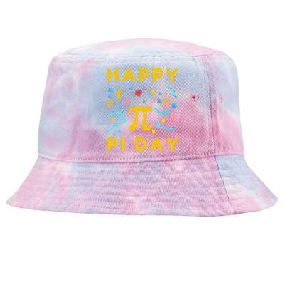 Happy Pi Day 3.14 Can't Stop Won't Stop Tie-Dyed Bucket Hat