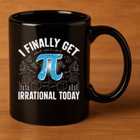 Happy Pi Day March 14 I Finally Get Irrational Today 11oz C Handle Ceramic Mug