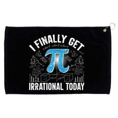 Happy Pi Day March 14 I Finally Get Irrational Today Grommeted Golf Towel