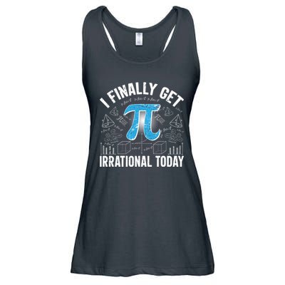 Happy Pi Day March 14 I Finally Get Irrational Today Ladies Essential Flowy Tank