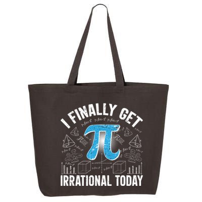 Happy Pi Day March 14 I Finally Get Irrational Today 25L Jumbo Tote