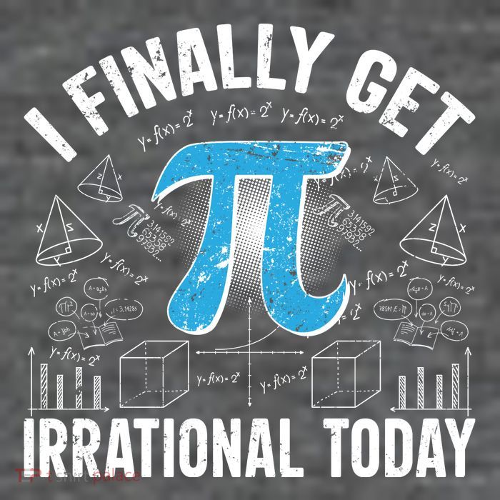 Happy Pi Day March 14 I Finally Get Irrational Today 25L Jumbo Tote