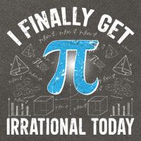 Happy Pi Day March 14 I Finally Get Irrational Today Cotton Canvas Backpack