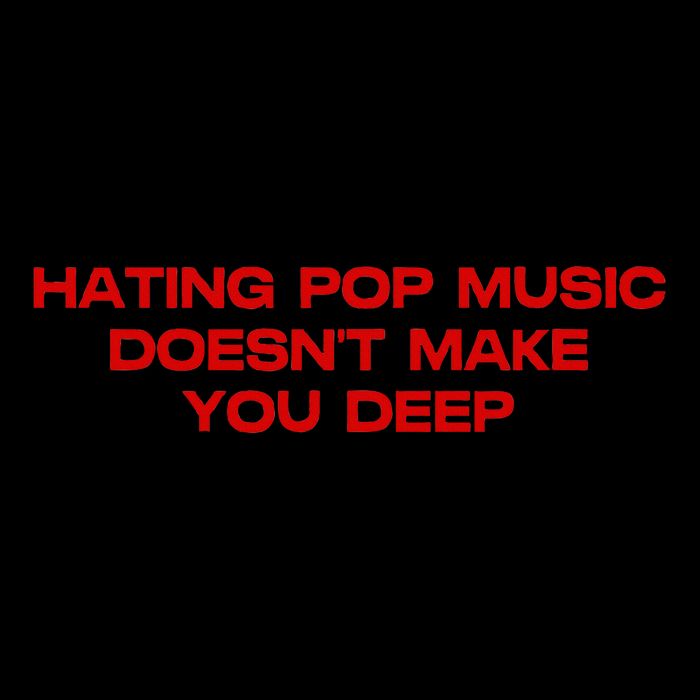 Hating Pop DoesnT Make You Funny Deep Music Sarcastic Joke Daily Commute Backpack