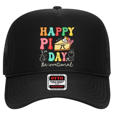 Happy Pi Day Funny Math Coach Teacher Pi Day Coquette Bow Trucker Hat