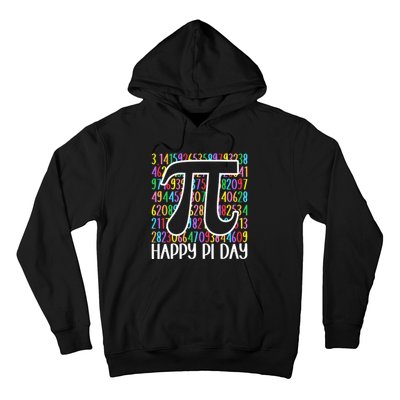 Happy Pi Day Math Teachers Student Professor Pi Day Hoodie