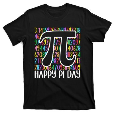 Happy Pi Day Math Teachers Student Professor Pi Day T-Shirt