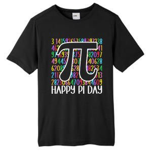 Happy Pi Day Math Teachers Student Professor Pi Day Tall Fusion ChromaSoft Performance T-Shirt