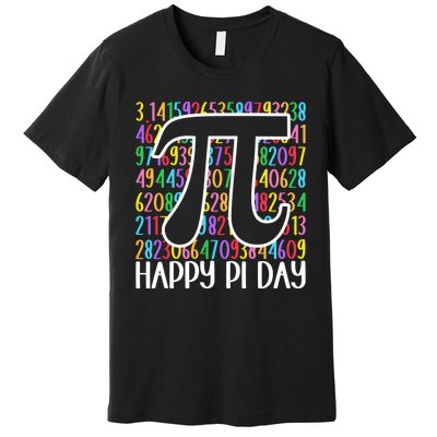 Happy Pi Day Math Teachers Student Professor Pi Day Premium T-Shirt