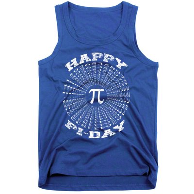 Happy Pi Day Math Spiral Pi Meaningful Gift Tank Top