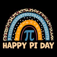 Happy Pi Day Leopard Rainbow Impact Tech Backpack