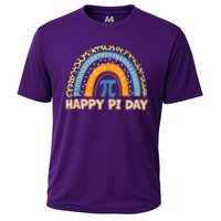 Happy Pi Day Leopard Rainbow Performance Shirt