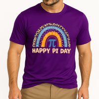 Happy Pi Day Leopard Rainbow Performance Shirt