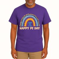 Happy Pi Day Leopard Rainbow Tall T-Shirt