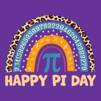 Happy Pi Day Leopard Rainbow Baby Bodysuit