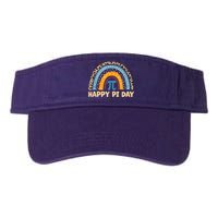 Happy Pi Day Leopard Rainbow Visor