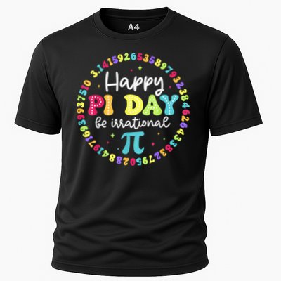 Happy Pi Day 3.14 Be Irrational Cute Math Teachers Students Performance Shirt
