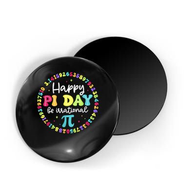 Happy Pi Day 3.14 Be Irrational Cute Math Teachers Students Magnet