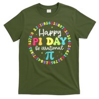 Happy Pi Day 3.14 Be Irrational Cute Math Teachers Students T-Shirt