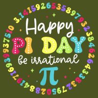 Happy Pi Day 3.14 Be Irrational Cute Math Teachers Students T-Shirt