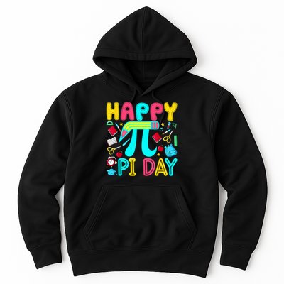 Happy Pi Day 3.14 Pi Number Cute Math Teachers Students Hoodie