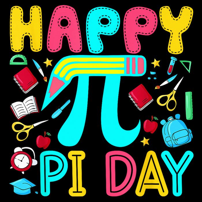 Happy Pi Day 3.14 Pi Number Cute Math Teachers Students Tank Top