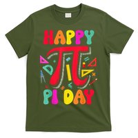 Happy Pi Day 3.14 Pi Number Math Teacher Girl T-Shirt