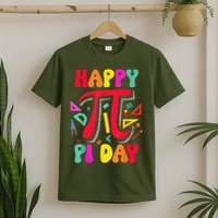 Happy Pi Day 3.14 Pi Number Math Teacher Girl T-Shirt
