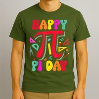 Happy Pi Day 3.14 Pi Number Math Teacher Girl T-Shirt
