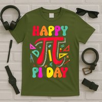 Happy Pi Day 3.14 Pi Number Math Teacher Girl T-Shirt