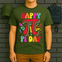 Happy Pi Day 3.14 Pi Number Math Teacher Girl T-Shirt