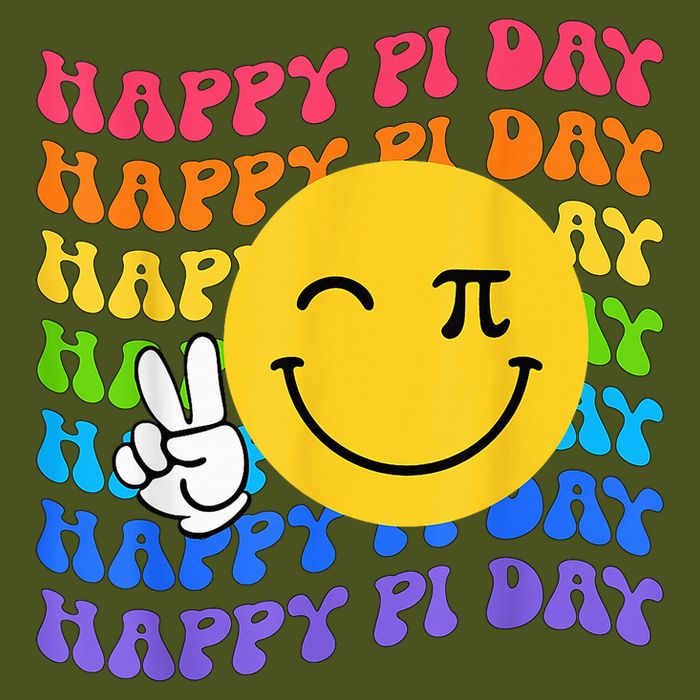 Happy Pi Day Groovy 3.14 Pi Number Teacher Girl Mousepad