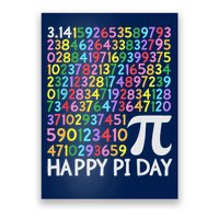 Happy Pi Day Retro Teacher Math Mathematics Student Poster