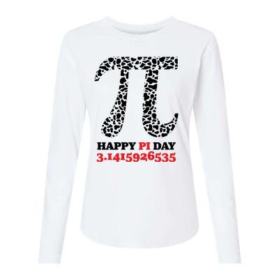 Happy Pi Day Retro Vintage Womens Cotton Relaxed Long Sleeve T-Shirt