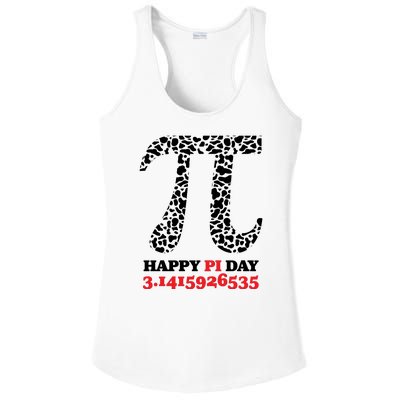 Happy Pi Day Retro Vintage Ladies PosiCharge Competitor Racerback Tank