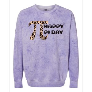 Happy Pi Day Colorblast Crewneck Sweatshirt