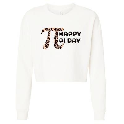 Happy Pi Day Cropped Pullover Crew