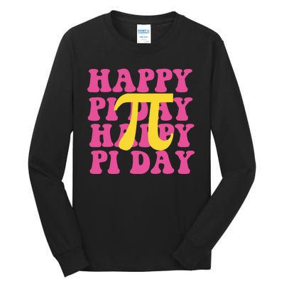 Happy Pi Day Vintage Tall Long Sleeve T-Shirt