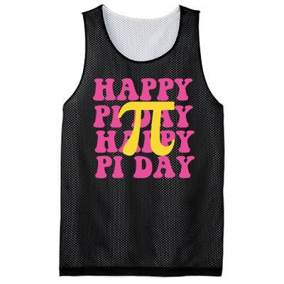 Happy Pi Day Vintage Mesh Reversible Basketball Jersey Tank