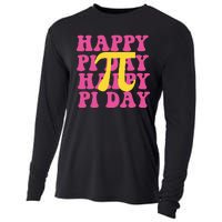 Happy Pi Day Vintage Cooling Performance Long Sleeve Crew