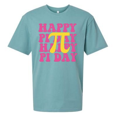 Happy Pi Day Vintage Sueded Cloud Jersey T-Shirt