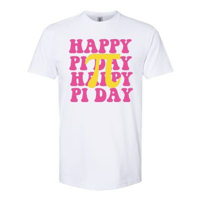 Happy Pi Day Vintage Softstyle CVC T-Shirt