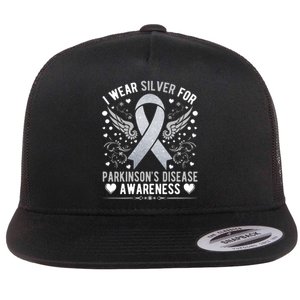 Hope Parkinson Disease Awareness Flat Bill Trucker Hat