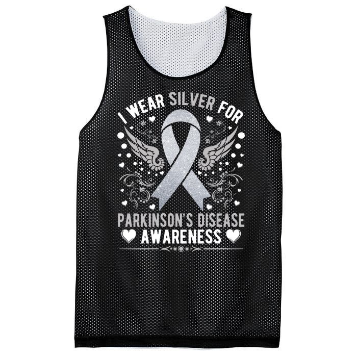 Hope Parkinson Disease Awareness Mesh Reversible Basketball Jersey Tank