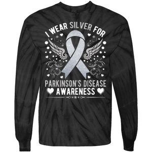 Hope Parkinson Disease Awareness Tie-Dye Long Sleeve Shirt