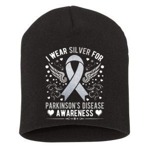 Hope Parkinson Disease Awareness Short Acrylic Beanie