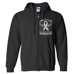 Hope Parkinson Disease Awareness Full Zip Hoodie