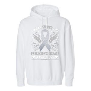 Hope Parkinson Disease Awareness Garment-Dyed Fleece Hoodie